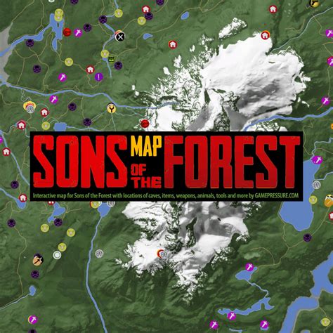 sons of the forest interactive map